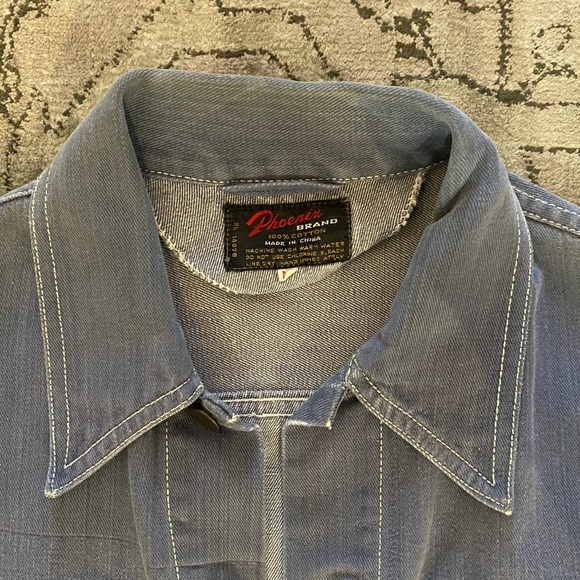 Phoenix denim vintage blue jean jacket - Picture 2 of 5